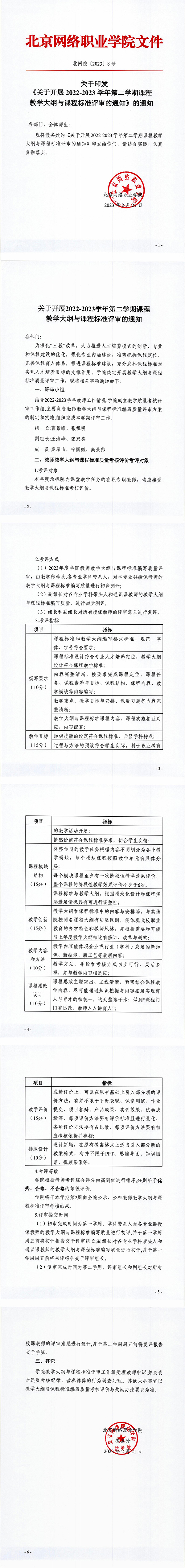 北网院〔2023〕8号 关于印发《关于开展2022-2023学年第二学期课程教学大纲与课程标准评审的通知》的通知(1)_00.jpg